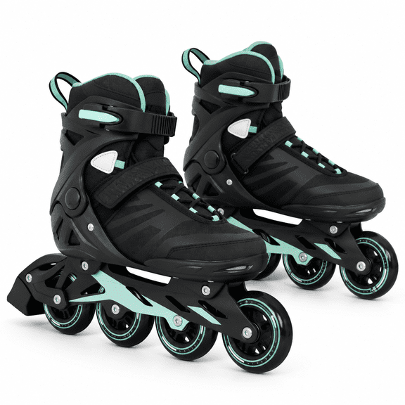 Teal Men 8 / Women 9 Adult Inline Skates for Fitness and Casual Urban Skating