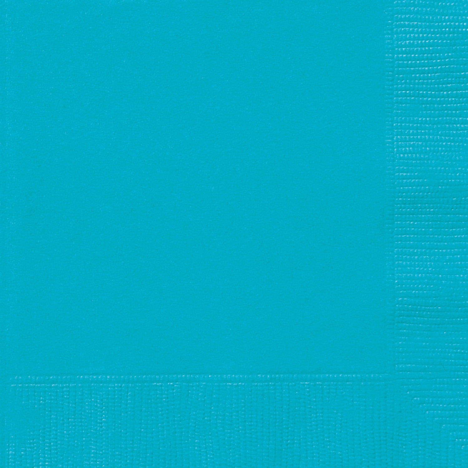 Teal Paper Luncheon Napkins, 6.5in, 75 Count
