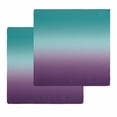 thumbnail image 1 of Teal Purple Ombre Dish Towels Set,Waffle Weave Kitchen Towels 2 Pieces,Microfiber Hair Face Bath Tea Towel Absorbent Quick Drying Cleaning Dish Cloths,Turquoise Gradient Modern Abstract Art 12"x12", 1 of 7