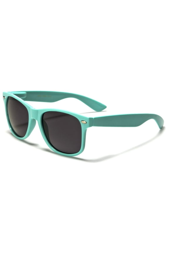 Teal Retro 80's Smoke Lens Sunglasses Party Pack Free Shipping