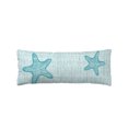 thumbnail image 1 of Teal Starfish Body Pillow Cover 20 x 60 Inch Decorative Pillow Cover Vintage Gray Farmhouse Coastal Summer Lumbar Pillowcase Seasonal Rectangle Cushion Case for Couch Sofa Bed Living Room, 1 of 9