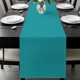 thumbnail image 1 of Teal Table Runner 72 Inches Long, Turquoise Pure Teal Kitchen Coffee Dining Table Decoration for Home Party Birthday Wedding Home Decor 16x72 Inches, 1 of 8