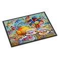 thumbnail image 1 of Teal Tea by Wendy Hoile Door Mat, 1 of 4