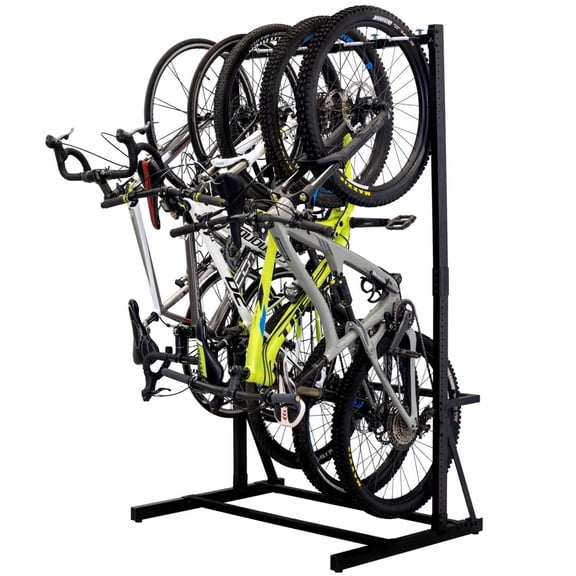 Freestanding Bike Rack, Garage Bike Storage, Standing Bike Rack