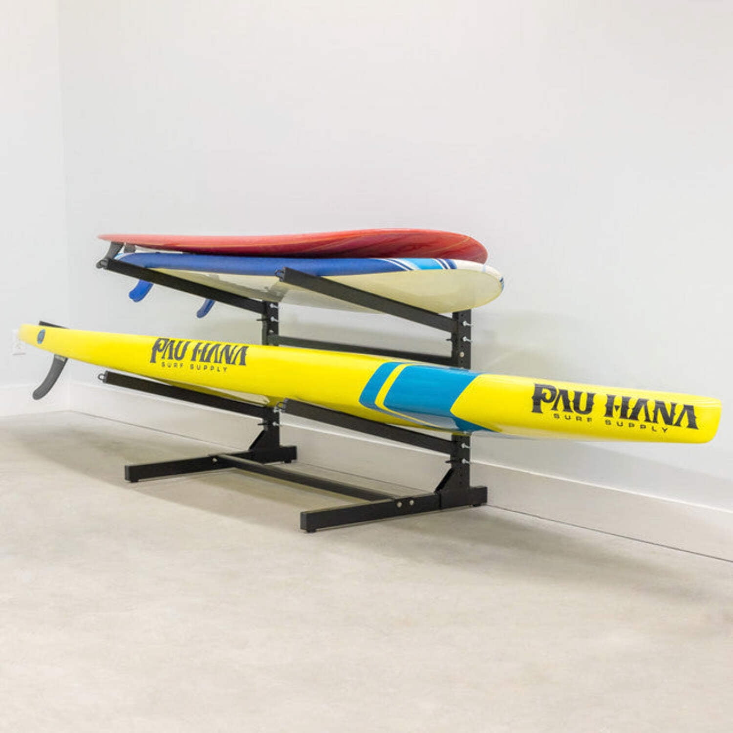 Teal Triangle Freestanding G-Surf  SUP | 2 Levels | Indoor-Outdoor