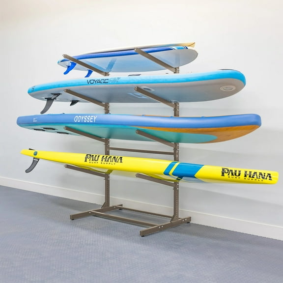 Teal Triangle Freestanding G-Surf SUP | 4 Levels | Indoor-Outdoor