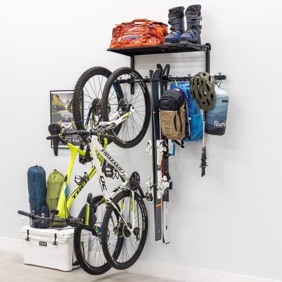 Teal Triangle G-Adventure with Shelf | Garage Organization