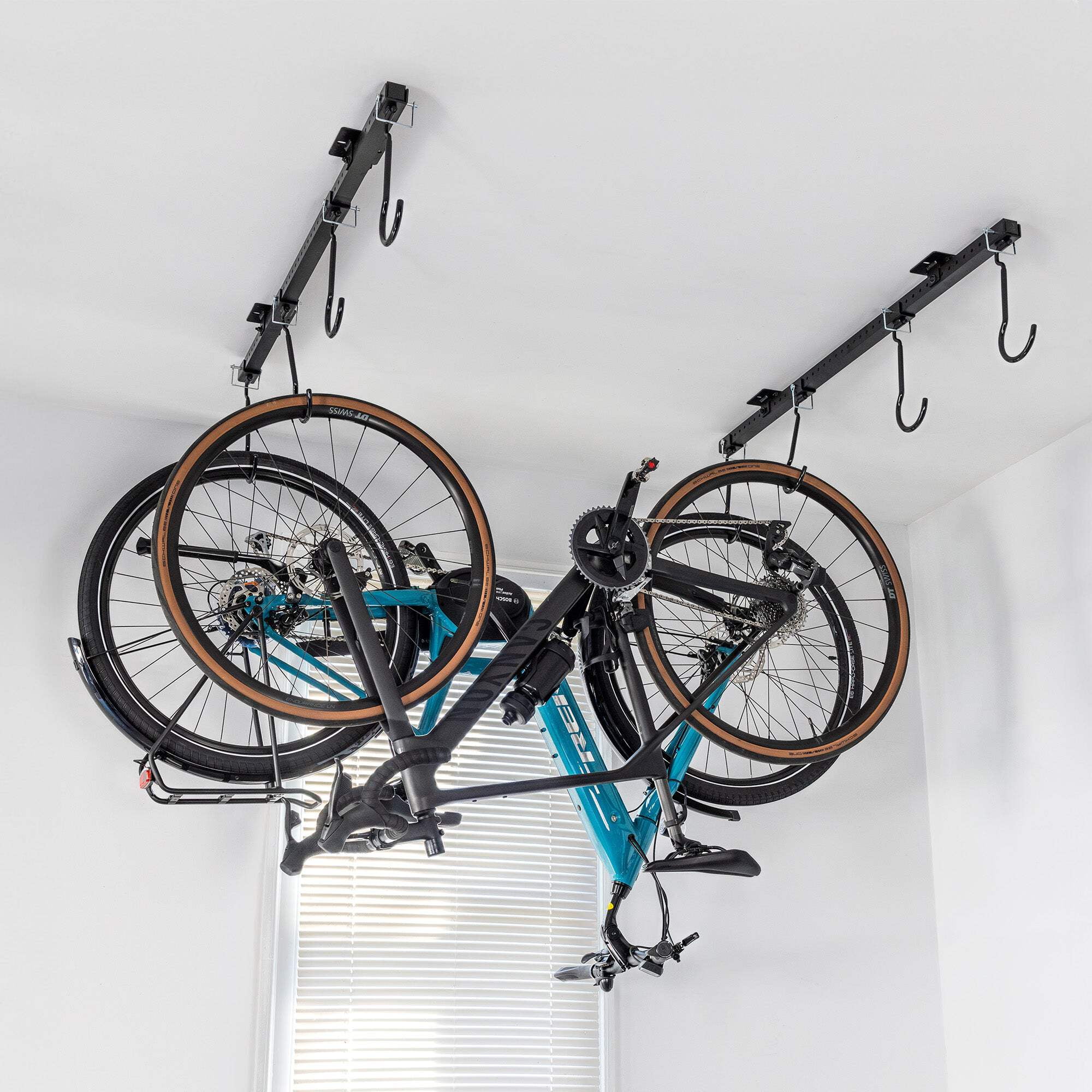 Teal Triangle G-Bike Ceiling Rack