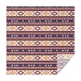 thumbnail image 1 of Teal Triangular and Diamond Shaped Geometric Boho Square Tablecloth,Waterproof Square Table Cover,Wipeable Spillproof Washable Table Cover for Home Kitchen Party Decor 52"x52"(132x132cm), 1 of 6