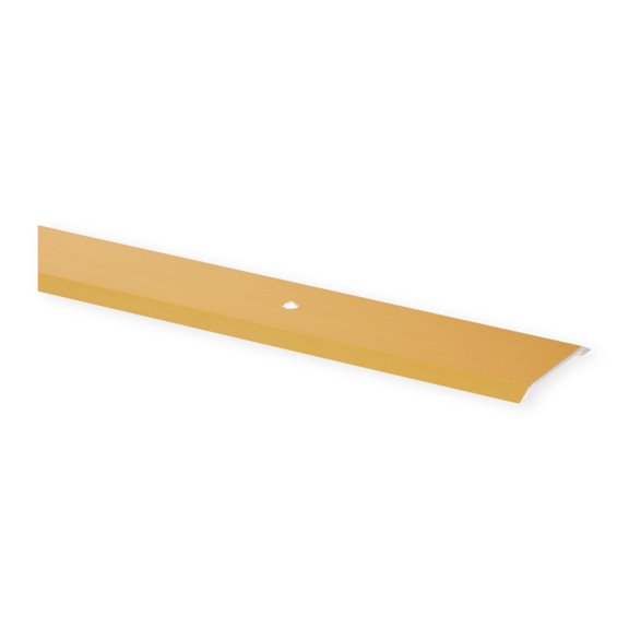 Teal Turtle Aluminum Interior Saddle Threshold 36 Inch Gold with Vinyl Insert