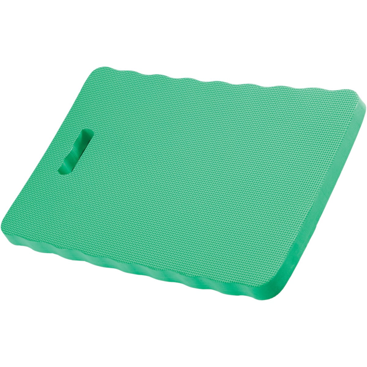 Teal Turtle Green Foam Kneeling Pad for Gardening, Yoga, Bathtubs, Work, and Prayers - Large Size - 22" X 15" X 1''