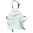 thumbnail image 1 of Teal and White Apron Vintage Shabby Chic Composition with Little Dots and Ornaments, Unisex Kitchen Bib Apron with Adjustable Neck for Cooking Baking Gardening, Baby Blue Orange White, by Ambesonne, 1 of 3