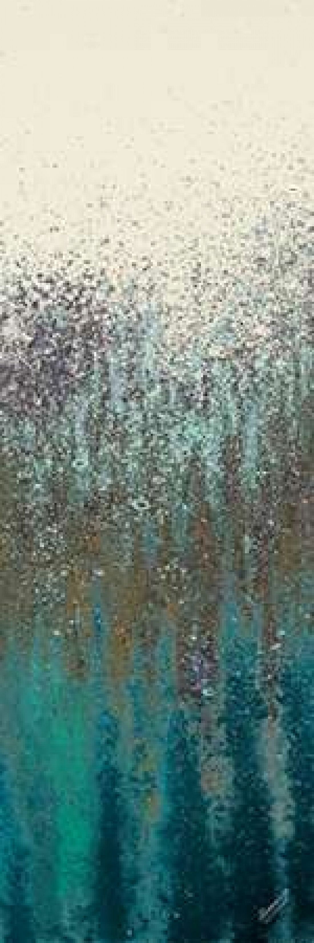 Teal Woods I Canvas Art - Roberto Gonzalez (12 x 36)