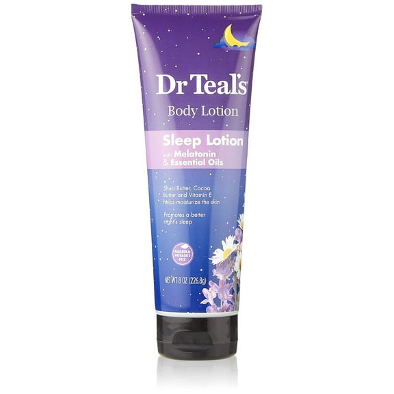 Teal's Adults Body Lotion Melatonin & Essential Oils Night Sleep, 8 oz