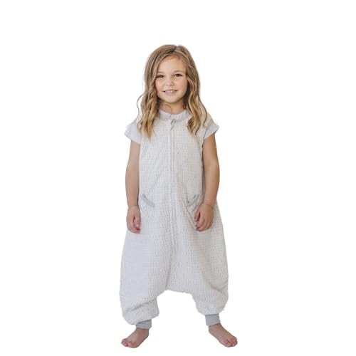 Tealbee Dreamsuit - Bamboo Sleep Sack with Legs - (0.8 Tog) Dash 12m-2t