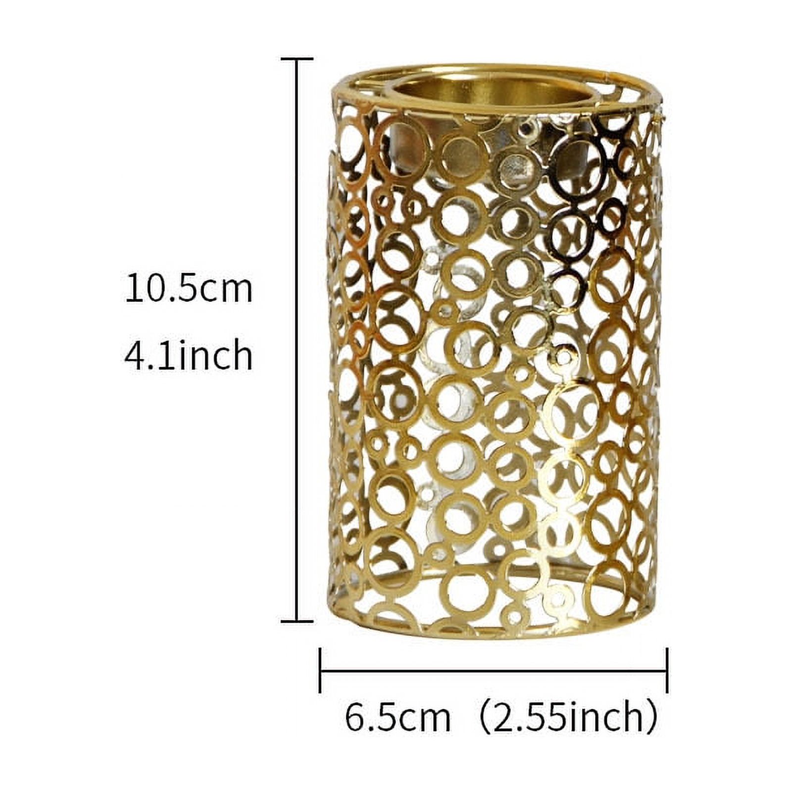 Tealight Candle Holder Metal Candlestick Tealight Candle Container Base