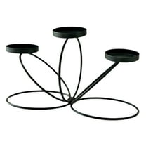Tealight Holder Decorative Centerpiece Candle Stand Made of Durable Stable Iron for a Bedroom Housewarming Gift
