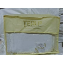 Tealp White Quilted Throw Blanket for Bed Couch Daybed 47 X 60 Inch Cotton Decorative Throw Blankets