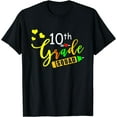 thumbnail image 1 of Team 10th Tenth Grade Squad Teacher Back To School Funny T-Shirt Black 3X-Large, 1 of 4