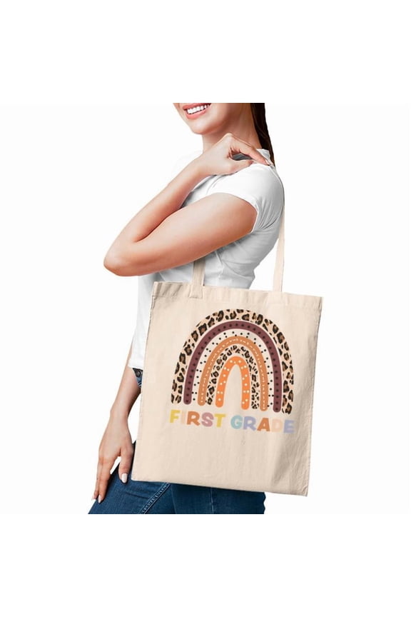 Team 1St Grade Brown Leopard Great Gift Tote Bag