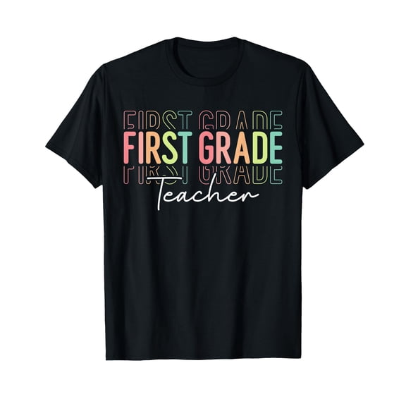 Team 1st Grade Teacher Women Hello First Grade Rocks Squad T-Shirt