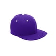 thumbnail image 1 of Team 365 ATB101 By Flexfit Adult Pro-Formance Contrast Eyelets Cap - Sportpurple White, 1 of 2