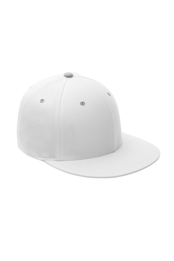 ATB101 By Flexfit Adult Pro-Formance Contrast Eyelets Cap - White Sportsilver