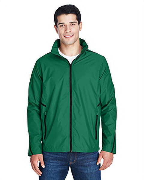 Rain Jacket: Size 2XL, Kelly Green, PVC, Polyester & Polyurethane