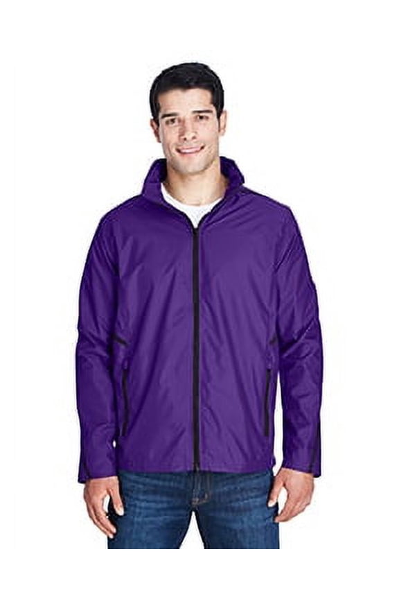 TT70 Team 365 Adult Conquest Jacket with Mesh Lining Sport Purple XS