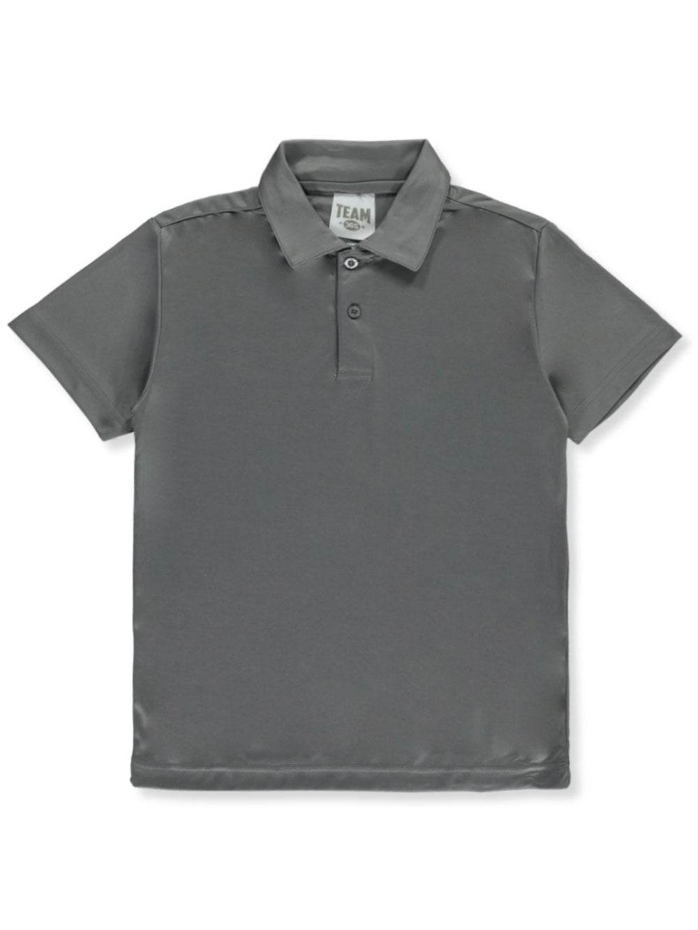 Performance Poly 327489 Team 365 Boys’ Performance Poly Polo Color: graphite Size: xl - Walmart ...