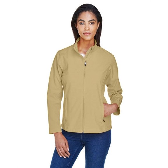 Team 365 Ladies Leader Long Sleeve Soft Shell Jacket (Pack of 2)