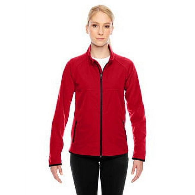 TT92W Team 365 Ladies' Microfleece with Front Polyester Overlay TT92W Team 365 Ladies' Microfleece with Front Polyester Overlay