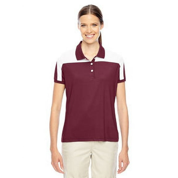 Team 365 Ladies' Victor Performance Polo XS SPORT MAROON
