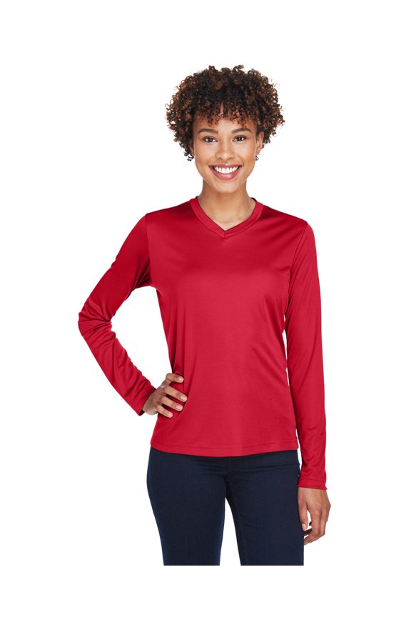 Ladies' Zone Performance Long-Sleeve T-Shirt - TT11WL