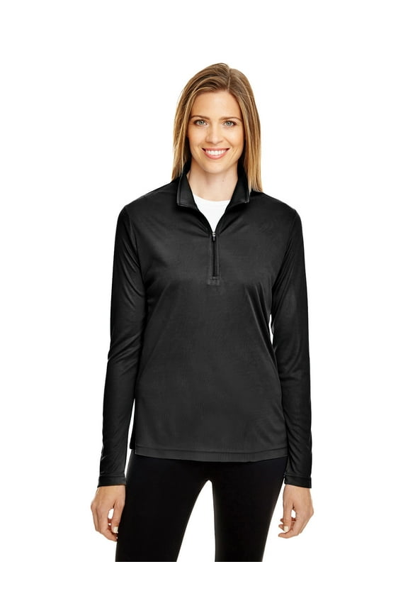 Ladies' Zone Performance Quarter-Zip Athletic Shirt, Sizes S-3XL (Women's)