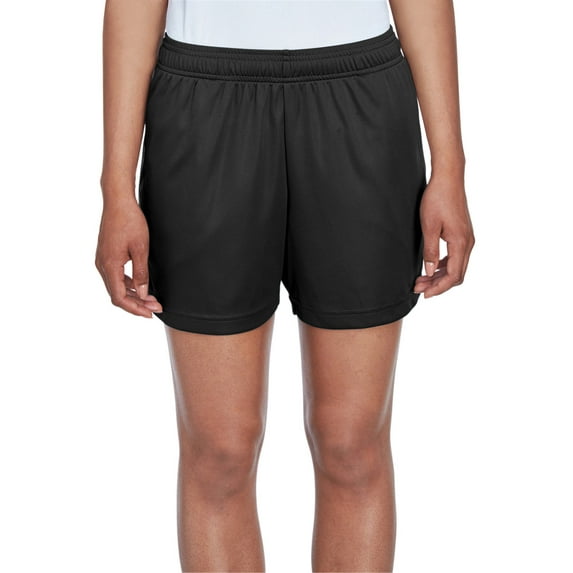 Team 365 TT11SHW Women's Zone Performance Shorts-Black-L