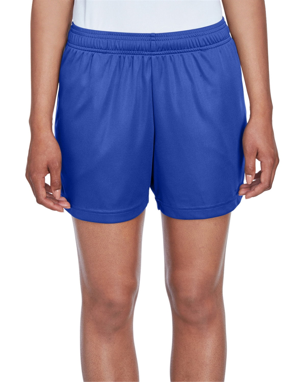 Team 365 Men's Zone Performance Short - Moisture-Wicking, UV Protection, With Side Pockets, Sport Royal Color, Size M