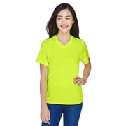 Team 365 TT11W Women's Zone Performance T-Shirt-Safety Yellow-L
