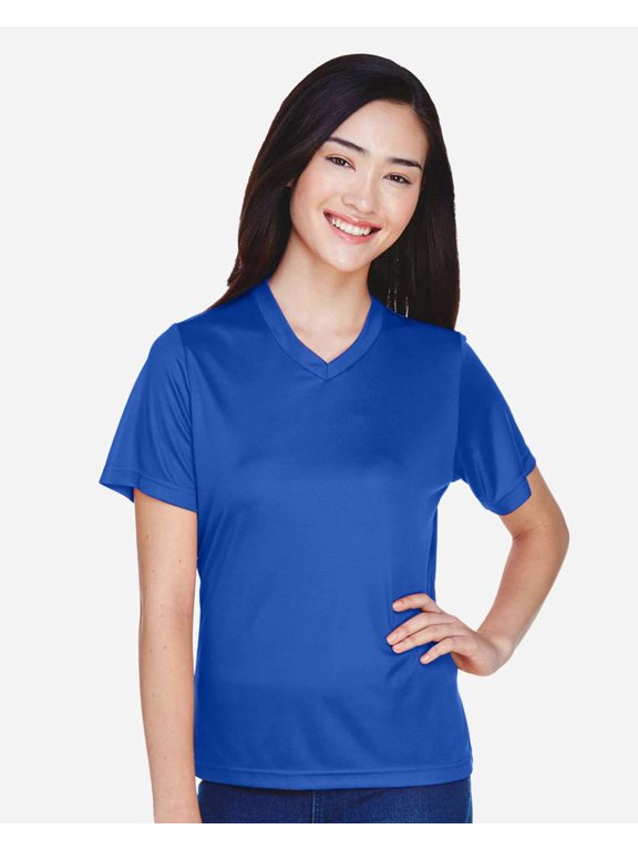 TT11W Women's Zone Performance T-Shirt-SPORT ROYAL-L