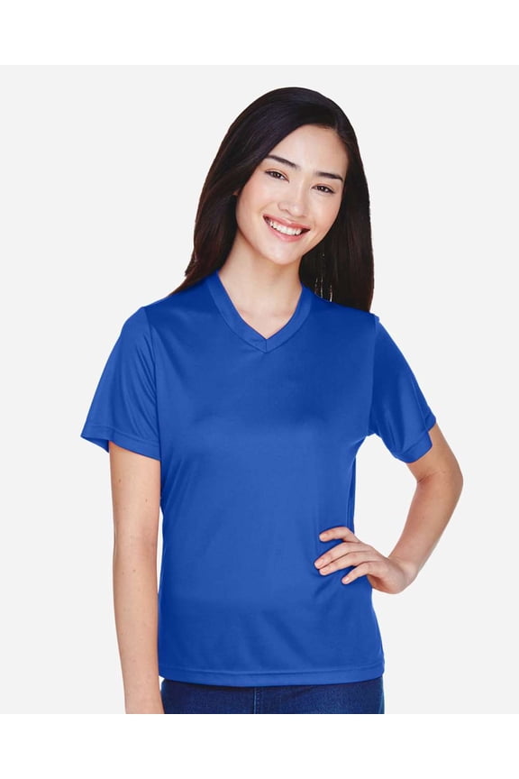 TT11W Women's Zone Performance T-Shirt-SPORT ROYAL-L