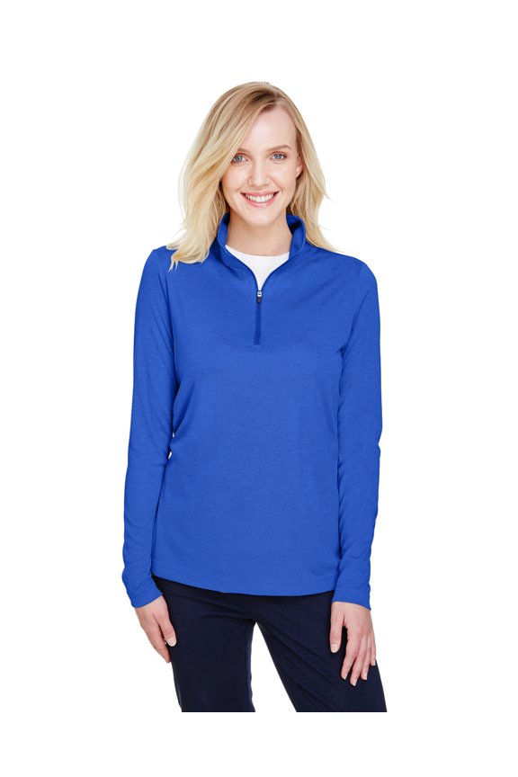 Ladies' Zone Sonic Heather Performance Quarter-Zip - TT31HW