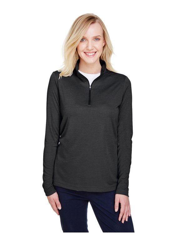 Ladies' Zone Sonic Heather Performance Quarter-Zip - TT31HW