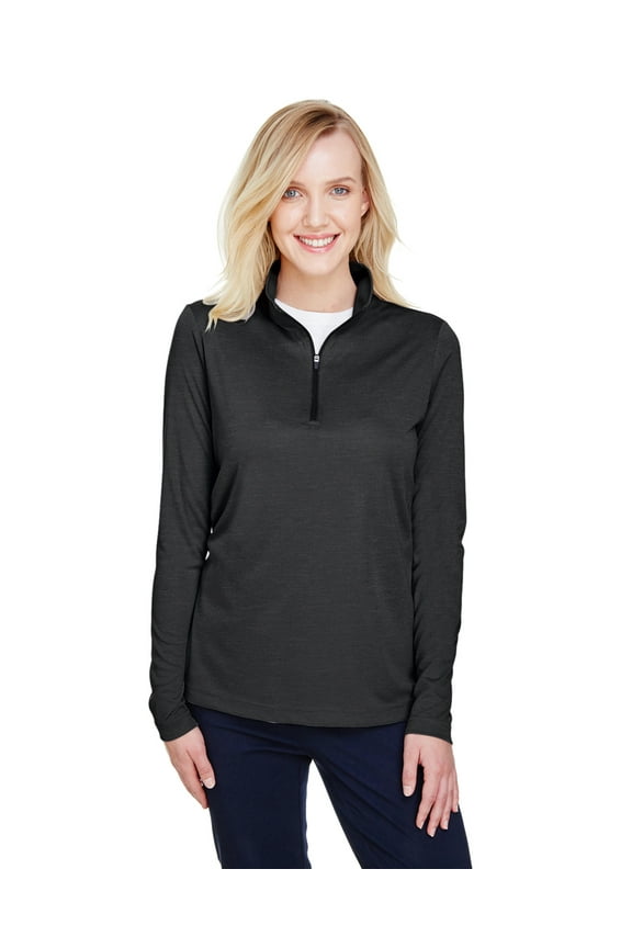 Ladies' Zone Sonic Heather Performance Quarter-Zip - TT31HW