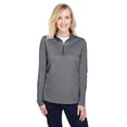 thumbnail image 1 of Team 365 Ladies' Zone Sonic Heather Performance Quarter-Zip - TT31HW, 1 of 4