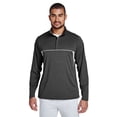thumbnail image 1 of Team 365 Men's Excel Mélange Interlock Performance Quarter-Zip Top, 1 of 3