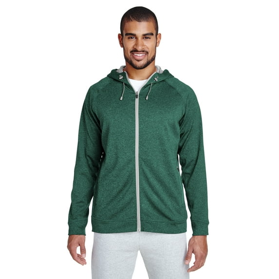 Team 365 Men's Excel Mélange Performance Fleece Jacket