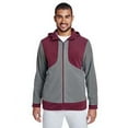 thumbnail image 1 of Team 365 Men's Rally Colorblock Microfleece Jacket, 1 of 3
