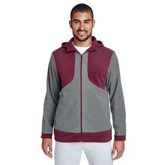 Team 365 Men's Rally Colorblock Microfleece Jacket