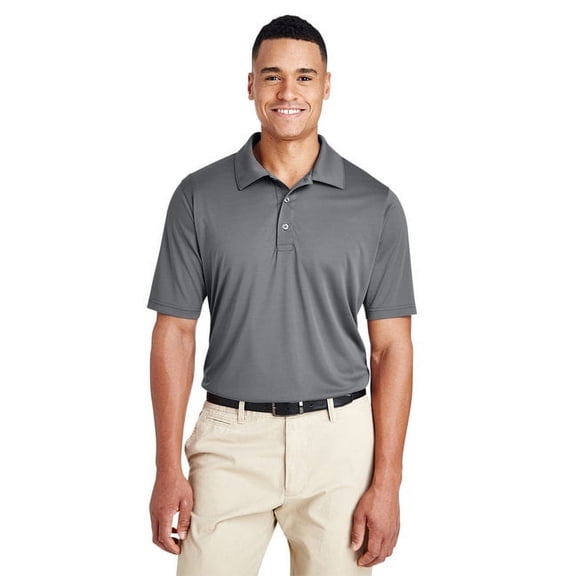 Team 365 TT51 Men's Zone Performance Polo-Sport Graphite-XL