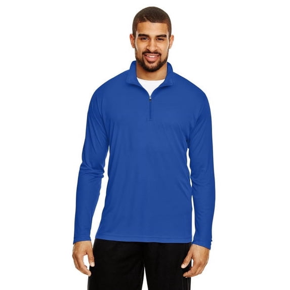 Team 365 Men's Zone Performance Quarter-Zip M SPORT ROYAL